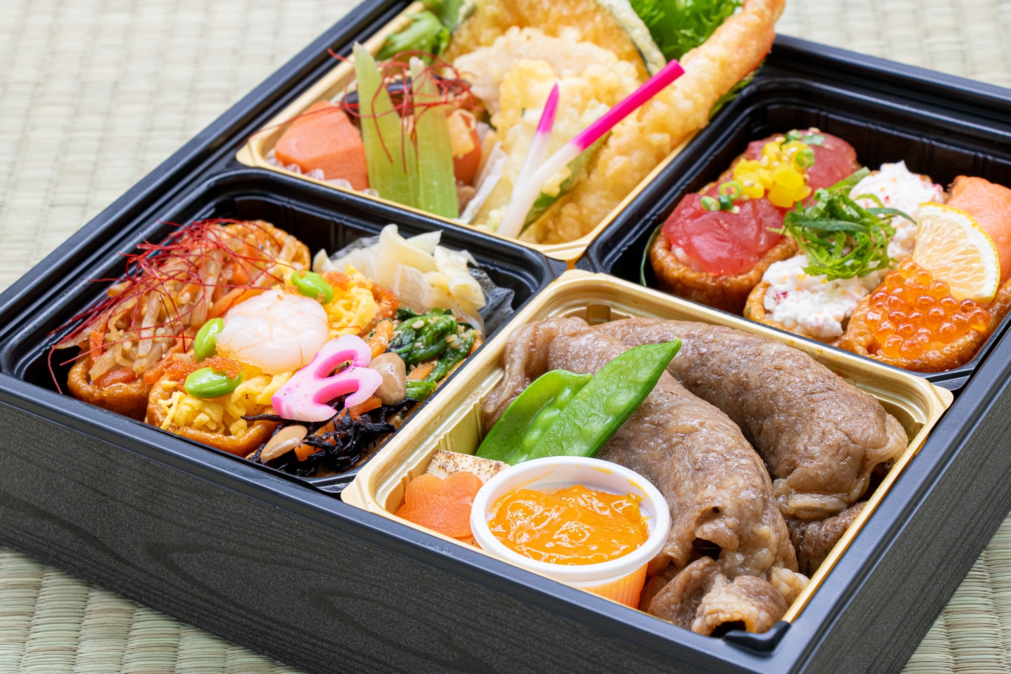 郡山市で法事法要の仕出し宅配弁当、オードブル、ケータリング宅配寿司